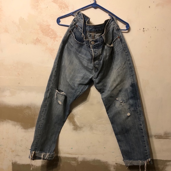 Levi's Denim - LEVI’S VINTAGE 501 DISTRESSED JEANS